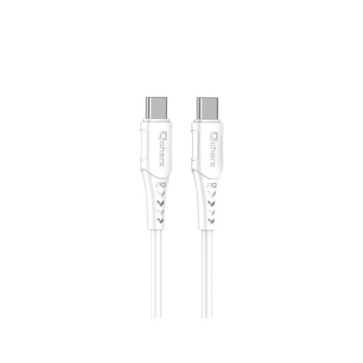 CABLE TIPO C QCHARX SOFIA 1M 1M/C A TIPO C/20W/BLANCO/PVC/BLANCO