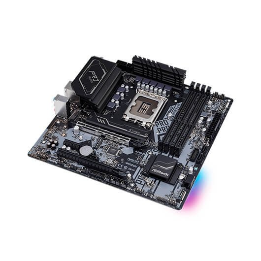 PLACA BASE ASROCK 1700 H670M PRO RS DDR4 - Imagen 3