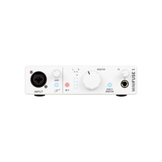 INTERFAZ DE AUDIO ARTURIA MINIFUSE 1 WHITE USB-C/COMBO XLR/PHANTOM 48V/110DB DR/WIN-MAC