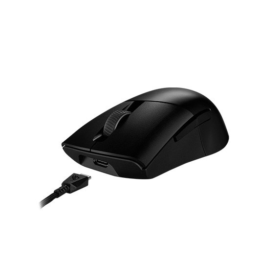 RATON OPTICO WIRELESS ASUS ROG KERIS AIMPOINT BLACK - Imagen 4