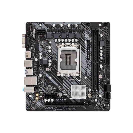PLACA BASE ASROCK 1700 H610M-HVS DDR4