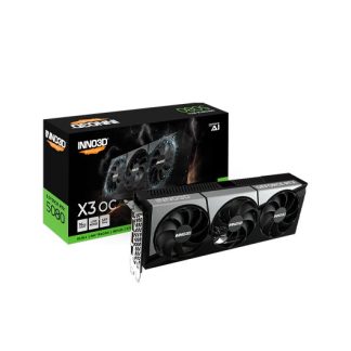 TARJETA GRÁFICA INNO3D RTX 5080 16GB X3 OC 3XDP/1XHDMI/3FAN/GDDR7