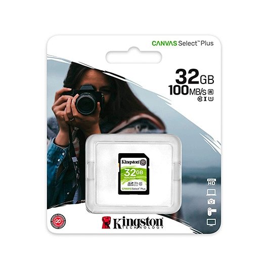 MEM SDHC 32GB KINGSTON CANVAS SELECT PLUS - Imagen 3