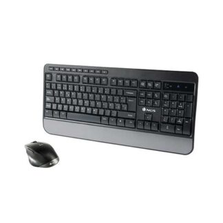 TECLADO + RATON NGS WIRELESS SPELL KIT USB NEGRO
