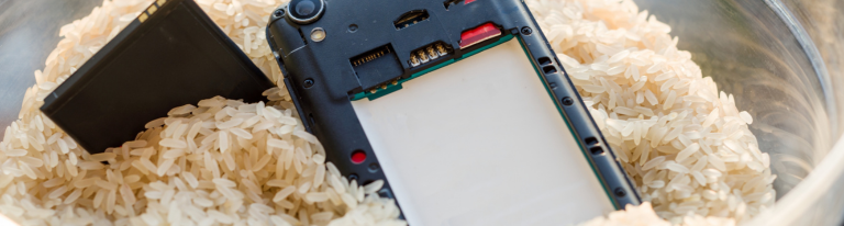 RECUPERAR MOVIL MOJADO CON ARROZ